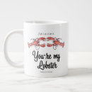 Search for love icons mugs Friends you're my lobster