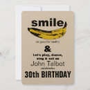 Search for humorous 30th birthday invitations For him