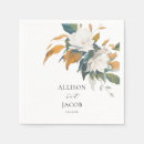 Search for floral wedding napkins Simple