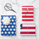 Search for red white and blue wrapping paper Patterned