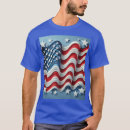 Search for waving american flag tshirts Freedom