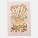 Search for groovy funky tea towels Psychedelic
