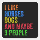 Search for three people stickers Dogs
