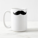 Search for funny moustache mugs Hipster