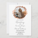 Search for rose gold foil wedding invitations Boho