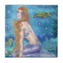 Search for aquamarine tiles Mermaid