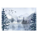 Search for winter bird posters Blue