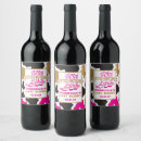 Search for bachelorette party wine labels Gold
