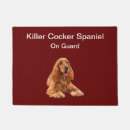 Search for cocker spaniel doormats Funny