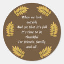 Search for round thanksgiving stickers Giving thanks