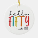 Search for 50th birthday christmas tree decorations 1973