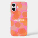 Search for pink and orange iphone cases Watercolor