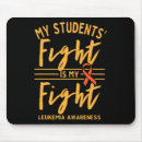 Search for leukaemia ribbon mousepads Orange