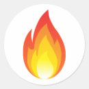 Search for fire flames stickers Heat
