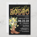 Search for rodeo bridal shower invitations Country western