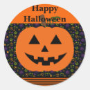 Search for jack o lantern face stickers Black