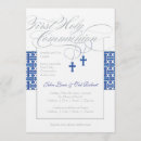 Search for twins first communion invitations Boy