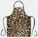 Search for animal fur aprons Leopard