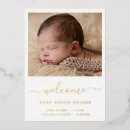Search for elegant birth announcement cards Simple