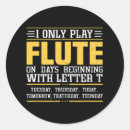Search for flute player stickers Flutist