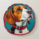 Search for beagle dog cushions Cheerful