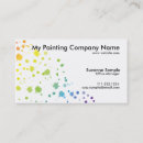 Search for paint drip business cards Splash