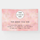 Search for logo business banners Blush pink