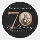 Search for classic birthday stickers Typography