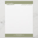 Search for green letterhead Classy
