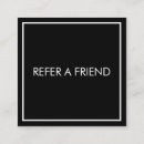 Search for salon referral cards Refer a friend