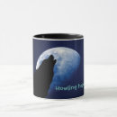 Search for dog howling mugs Wolf