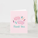 Search for spa thank you cards Sleepover