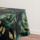 Search for watercolor floral tablecloths Gold