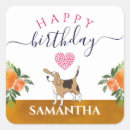 Search for happy birthday name stickers Script