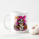 Search for sugar skull cat mugs Trick or treat