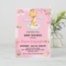 Search for giraffe party invitations Girls