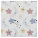 Search for moon and stars fabric For kids