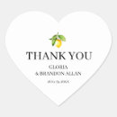 Search for lemon yellow wedding stickers Elegant