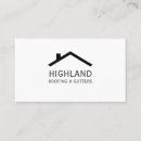 Search for gutter business cards Construction