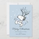 Search for snoopy christmas cards Reindeer