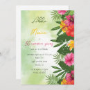 Search for aloha birthday invitations Flowers
