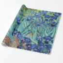 Search for iris wrapping paper Vintage