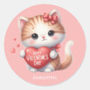 Search for kitten valentine stickers Cute