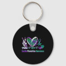 Search for mental health ribbon key rings Suicide