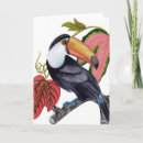 Search for tropical plants cards Toucan