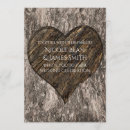 Search for rustic heart wedding invitations Country