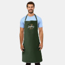 Search for dark green aprons Initial