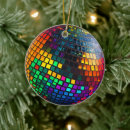 Search for disco christmas tree decorations Colourful