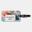 Search for funky luggage tags Retro