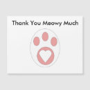 Search for funny animal thank you cards Thanks